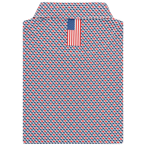Rhoback The 1776 Men's Performance Polo | Liberty Style